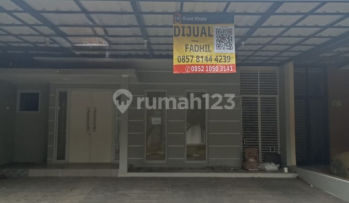 Dijual Rumah Grand Wisata, Luas 162m2, 4+1 Kamar Tidur, Dekat Dengan Mall Living World Grand Wisata, Tambun Selatan 1
