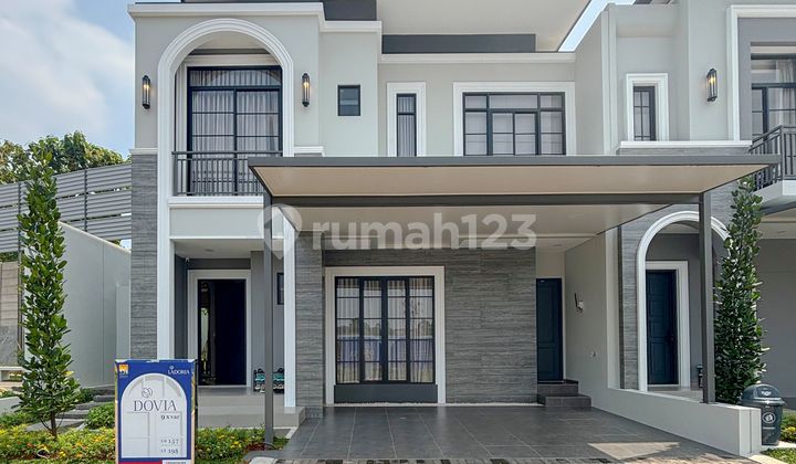 Dijual Rumah Cluster Dovia Lebar 9, 4+1 Kamar Tidur, Bisa KPR, Promo Free Kanopi, CCTV dan Smart Doorlock , KPR Ekspres Subsidi DP 10%, Grand Wisata Bekasi