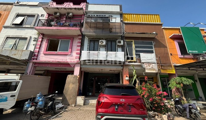 Dijual Ruko Niaga Kalimas, 3 Lantai, 169m2, Parkir Luas dan Tidak Berbayar Area Ramai, Jalan Kalimalang Tambun 