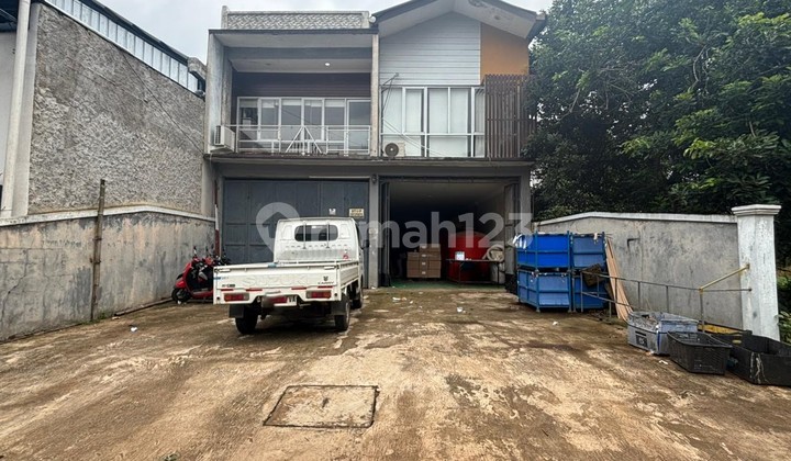 Dijual Gudang Jalan Setu Cisaat, 2,5 Lantai, Luas 500M2, SHM, bisa KPR, Cocok untuk Dijadikan Gudang Logistik, Workshop, Cibening Setu Bekasi