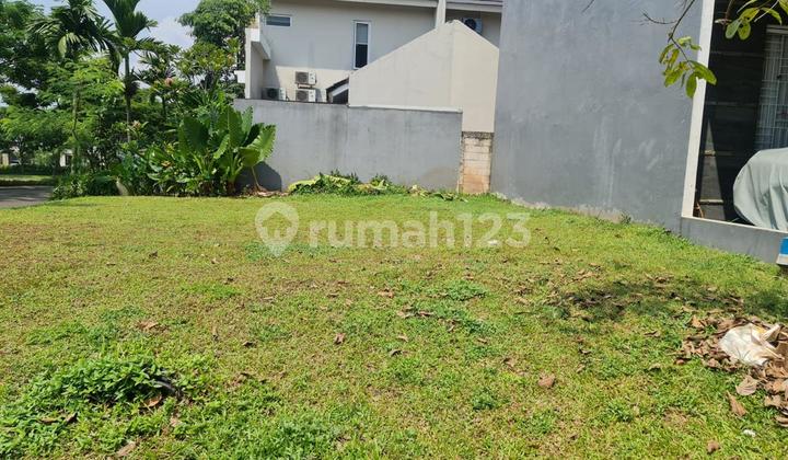 Dijual Kavling Hook Cluster Erica Luas 126m2, Perumahan Citraland Cibubur, SHM, Bisa Cash Maupun Kredit, Bogor