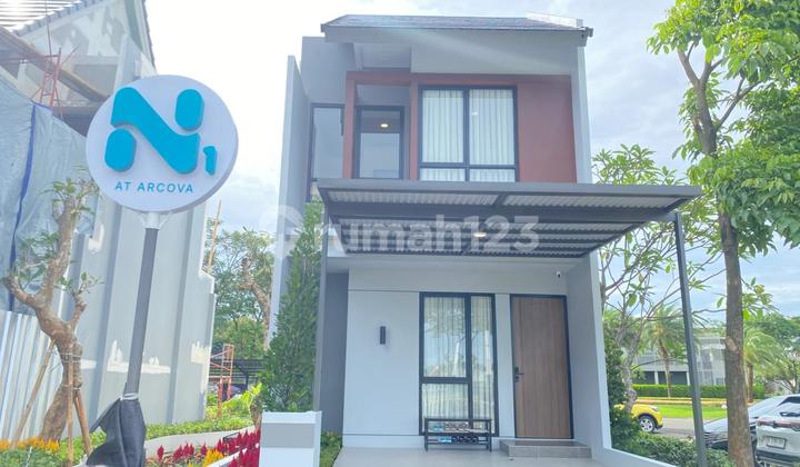 For Sale New House Grand Wisata Cluster Nuone At Arcova 2 Floors, Free Smart Home, Free Canopy, Free CCTV, Free BPHTB and AJB, Installments 5 Million/Month, 1% Mortgage Subsidy, Grand Wisata Tambun Selatan Bekasi 1