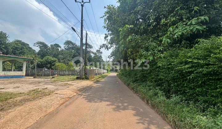 For Sale Land on Cisaat Street, Area 10,000 m2, SHM, Kertarahayu Setu Bekasi
