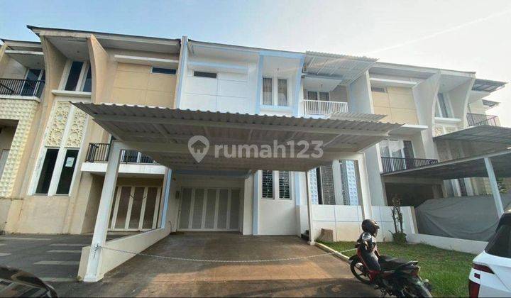 Disewakan Rumah Semi Furnished 4+1 Kamar Tidur View Taman Cluster Fasilitas Kolam Renang Dan Private Gym Serta Jogging Track 200M Menuju Mall Living World Grand Wisata Bekasi 1