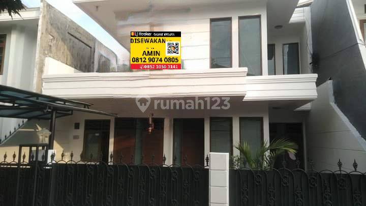 Disewakan Rumah Di Kav. Al Duren Sawit, 3+1 Kamar Tidur, Luas Tanah 150 M2, 16 Menit Menuju Gerbang Tol Bintara Jakarta Timur  1