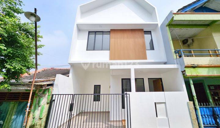 DIJUAL Rumah Modern Minimalis DI Pondok Ungu Permai BEKASI 2