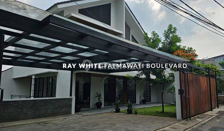 Rumah Mewah Baru Modern Tropis 2 Lantai Di Kebayoran Jakarta Selatan SHM  2