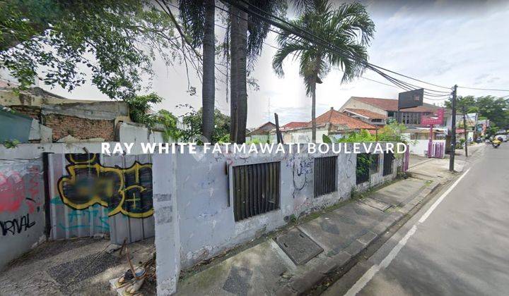 Terogong Raya, Tanah Siap Bangun 401m2 Jalan 2 Arah SHM Bisa Dibangun 4 Lantai 2
