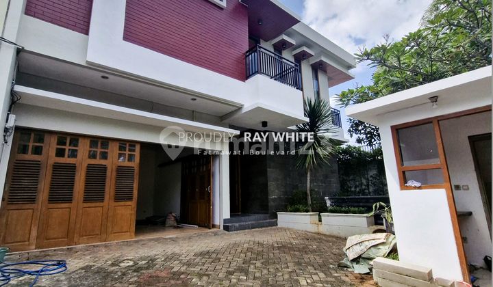 For Rent Kemang Dalam Bebas Banjir Rumah Minimalist Modern