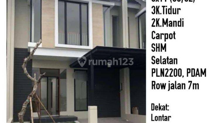 Rumah Kuwukan dkt Citraland Darmo Pakuwon Wiyung Babatan Menganti 2