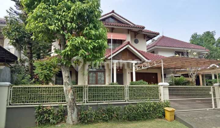 House at Lake Bogor Raya with Mountain View. Freehold Title. 2