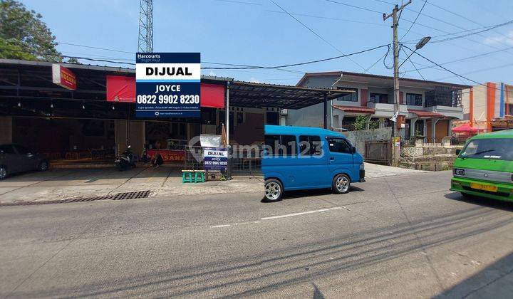 Rumah Dijual Di Pinggir Jalan Raya Pamoyanan, Untuk Usaha 1