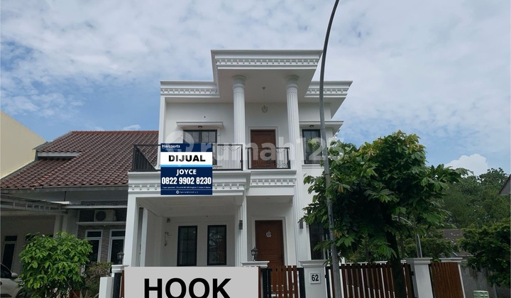 Rumah Mewah. 2 Lantai. Hoek. Siap Huni. Di Sentul City 1