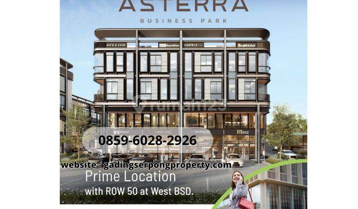 Asterra Business Park Sinarmasland Bsd City Limited 10Unit Row 50 1