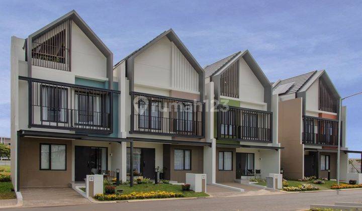 Rumah New Attic Harga 2m Dekat Mall Sms Kawasan Premium Strozzi 1