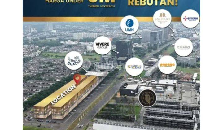 Ruko & Gedung Bisnis Premium Di Central Boulevard Gading Serpong City Hub 1