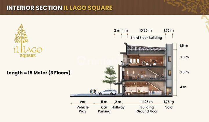 Illago Square, Grande Ruko Traffic Ramai Dekat Umn Paramount Land 2