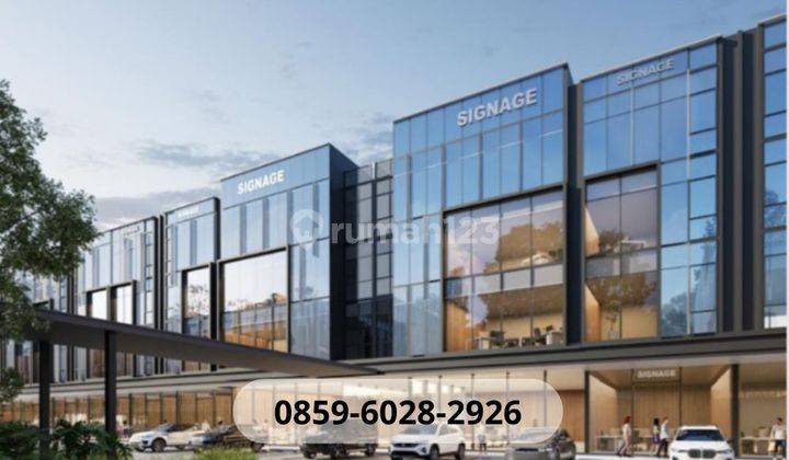 NAVAPARK BUSINESS SUITES Bangunan GEDUNG PREMIUM lengkap BASEMENT 4 LANTAI 1