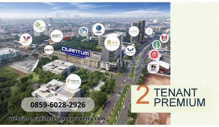 Gading Serpong Dekat Boulevard Ruko Quantum Investasi Paling Cuan 1