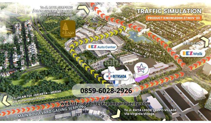 Ruko Illago Square Grande Gading Serpong Last Unit At Paramound Land 1