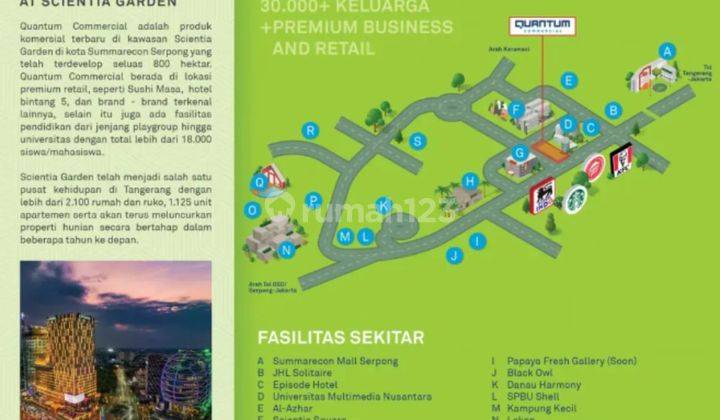 Ruko 4Lantai Quantum Gading Serpong Summarecon Terakhir Dekat Bsd 2