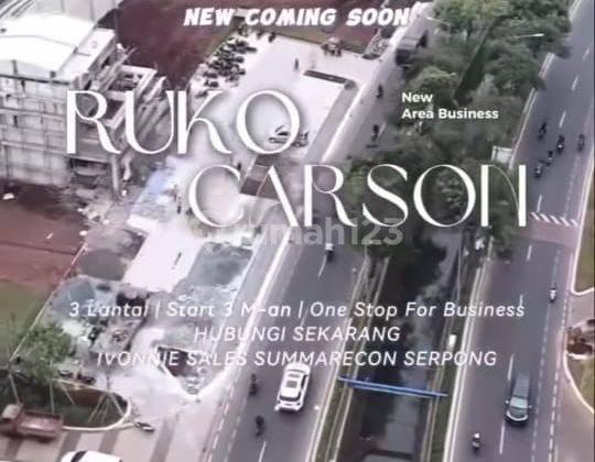 Ruko Carson Commercial Gading Serpong Start 4M Dekat Toll Jakarta 1