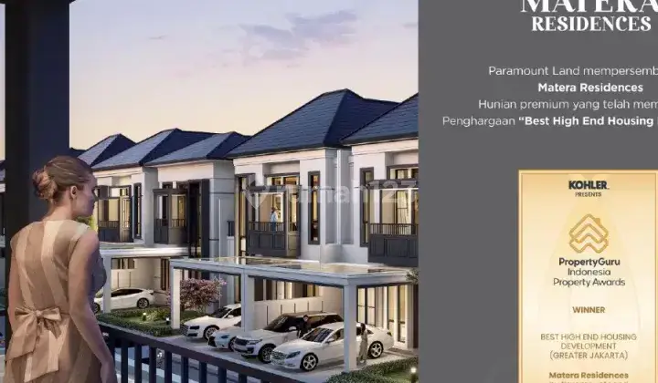 Matera Residences Pilihan Pertama Unit Rumah Besar Gading Serpong 1