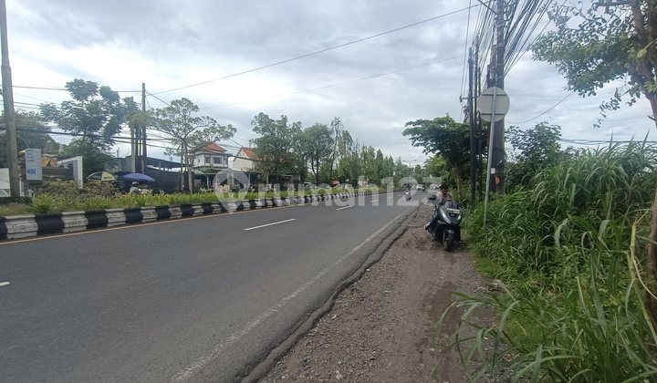 Tanah Pinggir Utama Jalan By Pass Sanur Bali
