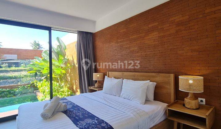 Vila Nyaman Dan Tenang Dengam View Sawah Ubud Bali 2