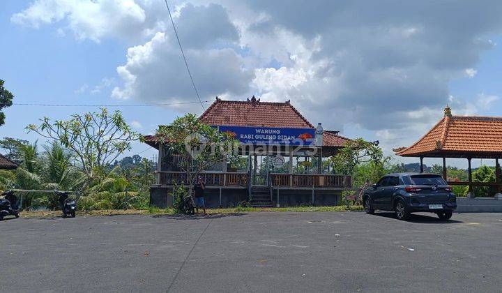 Land on the outskirts of the main road of sidan gianyar bali 1