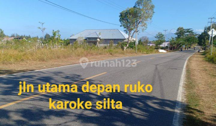 Tanah Shm, Depan Jalan Raya, di Namlea, Pasar Baru 1