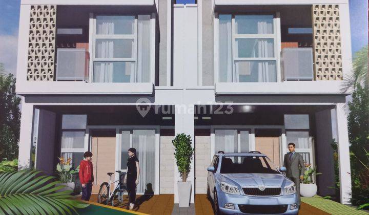 Rumah di Perum Palem Alfa Pertukangan jaksel 2 Lantai SHM 1