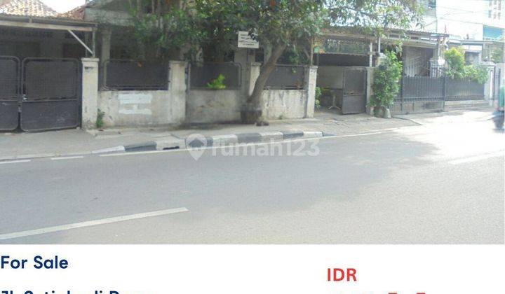 Lelang Rumah 1 Lantai Setiabudi, Jaksel Lt.295m2 Harga 10 M  1