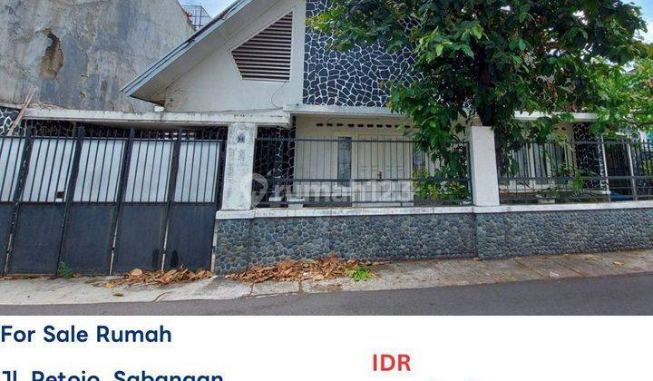 Lelang!!! Rumah 1 Lantai Hitung Tanah Petojo Harga Under 14 Jt/M2 1