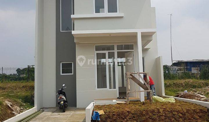 Rumah baru 2 lantai 3 KT unfurnished di Pakuan Hill, dekat Summarecon Bogor 2