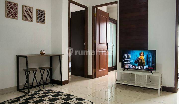 Apartemen Majesty Full Furnished Baru Renovasi 2 Kamar Tidur Tengah Kota 1