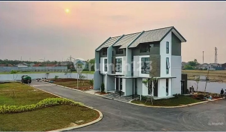 Rumah 2lt 2kt 2km Cluster Chelia Residence Dekat Danau dan Mall
