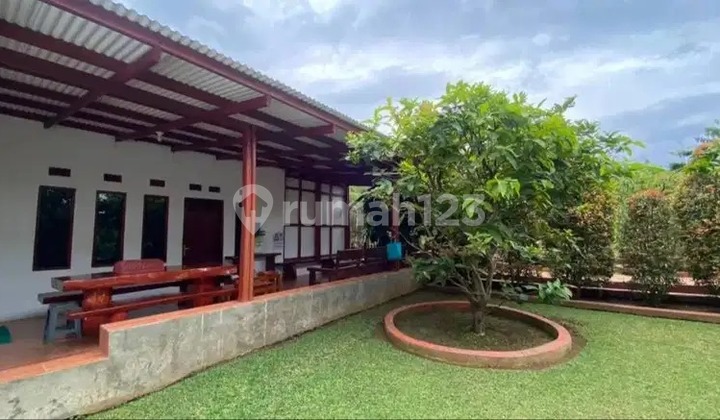 Dijual rumah Villa +Cafe halaman luas pakuhaji Bandung Barat