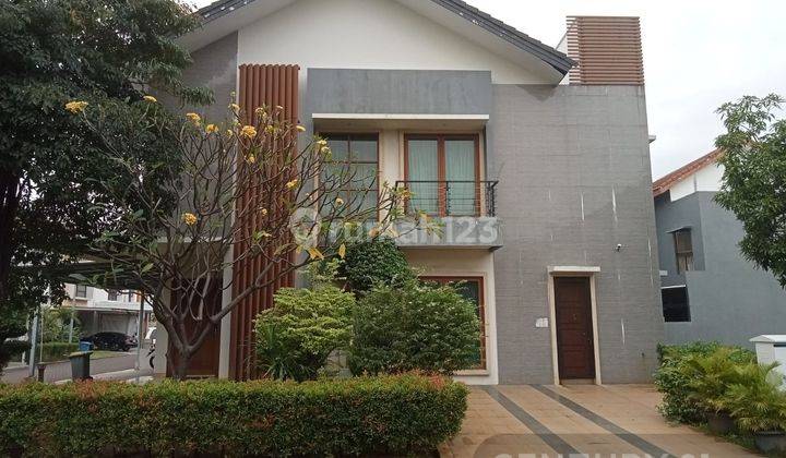 Dijual Rumah Hoek Semi Furnished di Lantana Jakarta Garden City 2