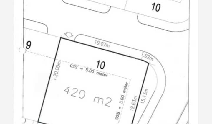 Cheap sale, perfect for investment in Foresta BSD lots.