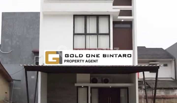 Rumah Di Dalam Cluster Lengkap Dengan Mezzanine Di Serua Ciputat