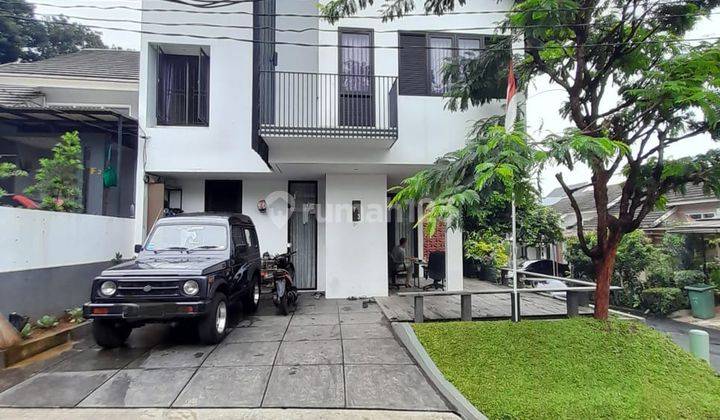 Rumah 3 Lantai Bagus Semi Furnished di Pondok Cabe, Tangerang 1