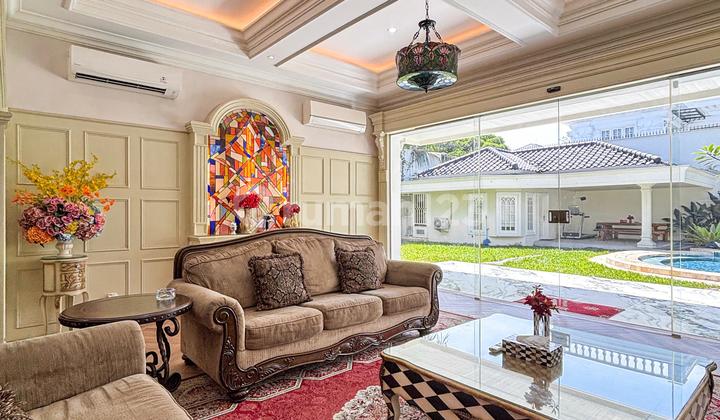 Well-Maintained Luxury House Ready to Occupy, Spacious Land and Building in Cilandak