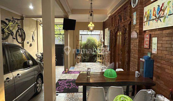  Rumah 3 Lantai Furnished Villa Santika Jaya, Selangkah Toll 2