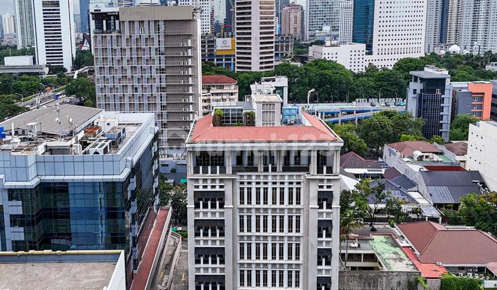 Gedung Mewah Siap Pakai, Zona Mix-use, Super Prime Location, 1 Langkah Ke Hotel Indonesia