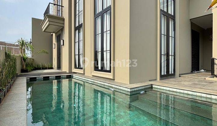 Rumah Cantik Full Furnished Shm Di Veteran Selangkah Ke Pondok Indah 2