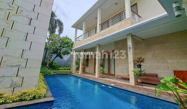 Rumah Mewah 1006 meter di Jl Kemang Timur 18 Cocok Untuk Hunian 1
