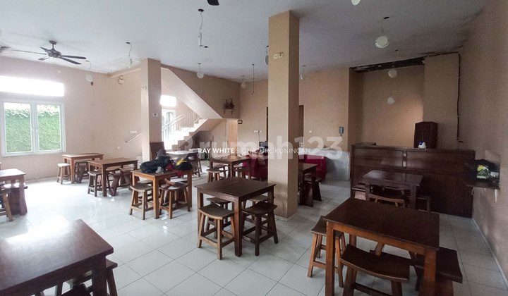 Land and Building Ex Cafe Flood-Free on Veteran Street Bekasi.