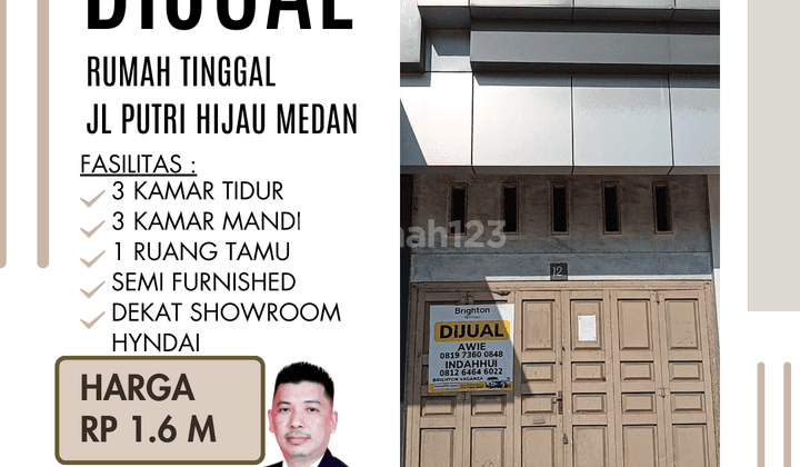 Ruko Kawasan Bisnis Pinggir Jalan Besar 1