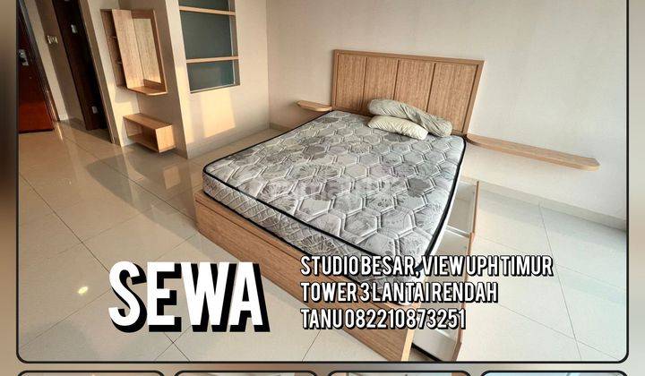 studio besar tower 3, apartemen u residence 1